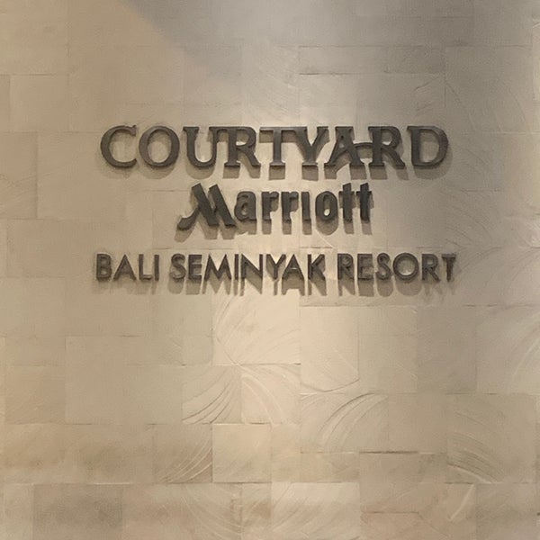 Photo taken at Courtyard by Marriott Bali Seminyak by Janto W. on 12/25/2019
