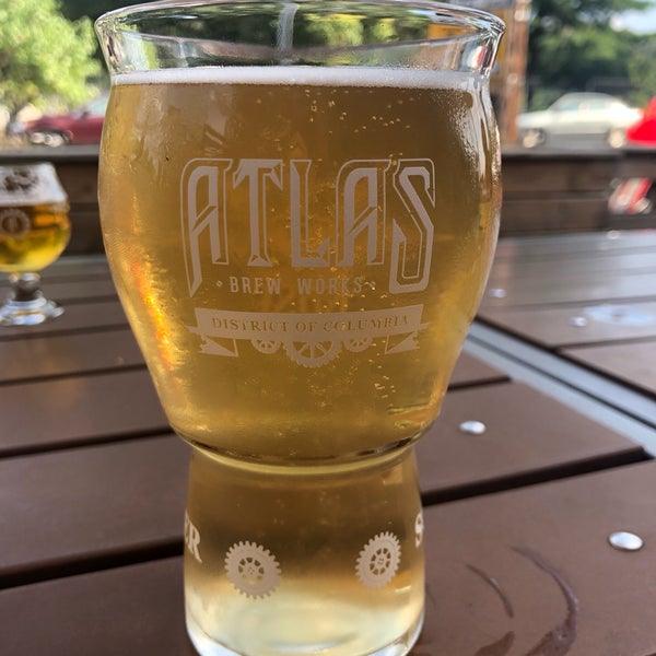 Photo taken at Atlas Brew Works by Lily on 8/31/2019