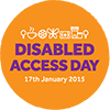 This Saturday 17th January: Free entry for disabled people and in the afternoon free tea too. It is Disabled Access Day.