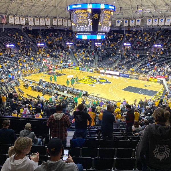 Photo taken at Charles Koch Arena by Jessica P. on 11/1/2021