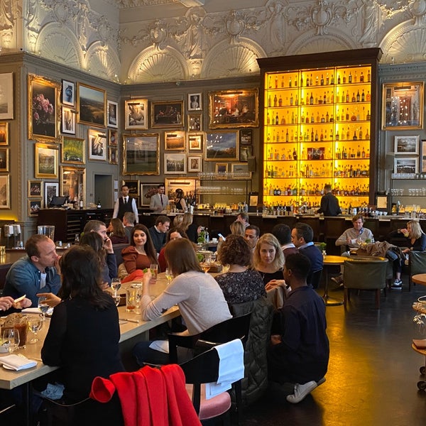 Photo taken at Berners Tavern by Bodvar G. on 2/2/2020