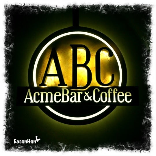 Photo taken at Acme Bar &amp; Coffee by Eason H. on 11/3/2012