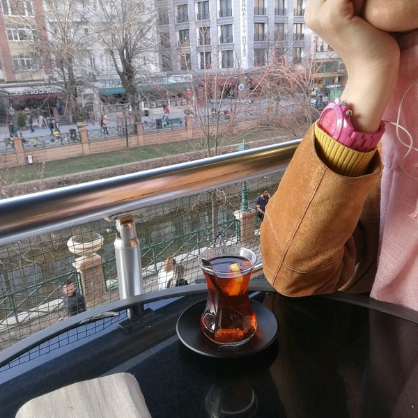 Photo taken at Adımlar Kitap &amp; Kafe by Traveler G. on 3/12/2020