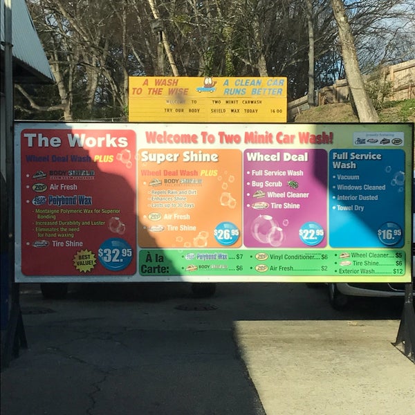 Photos at Two Minit Carwash Car Wash in Piedmont Heights