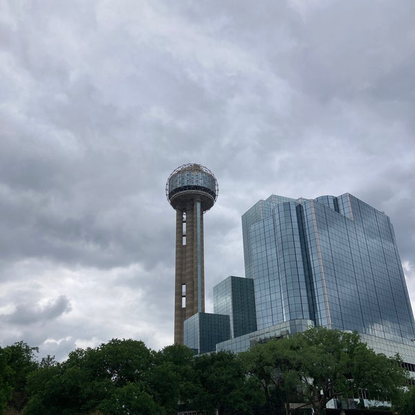 Photo taken at Reunion Tower by Nao S. on 4/9/2023