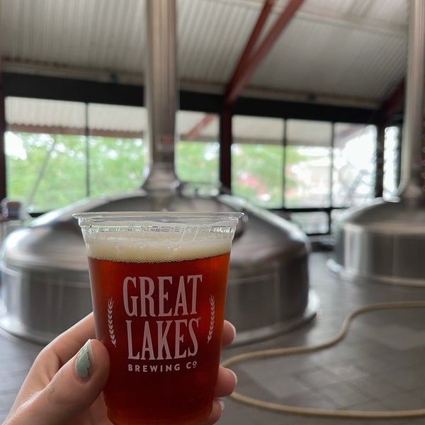 Photo taken at Great Lakes Brewing Company by Megan M. on 7/17/2021