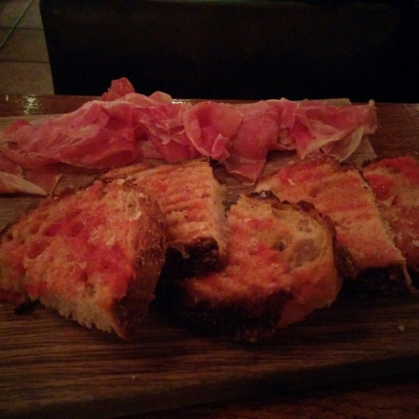 If you are by yourself, get the Jamon iberico + pan con tomate for $21