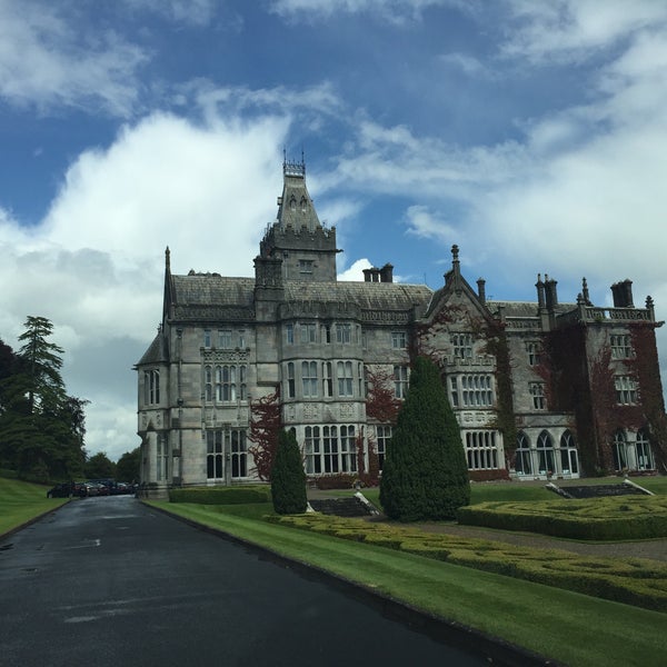 Photo taken at Adare Manor Hotel by Katie C. on 7/28/2015