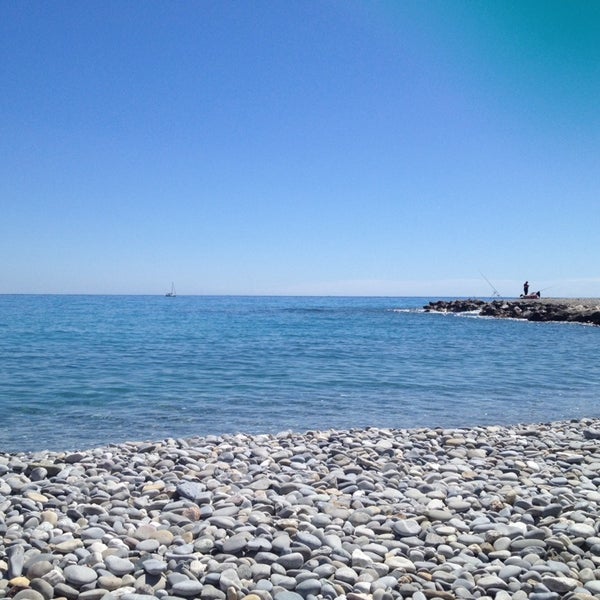 Foto diambil di Plage de Roquebrune Cap Martin oleh Francy pada 4/30/2014
