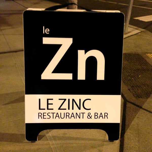 Photo taken at Le Zinc by F on 10/17/2013