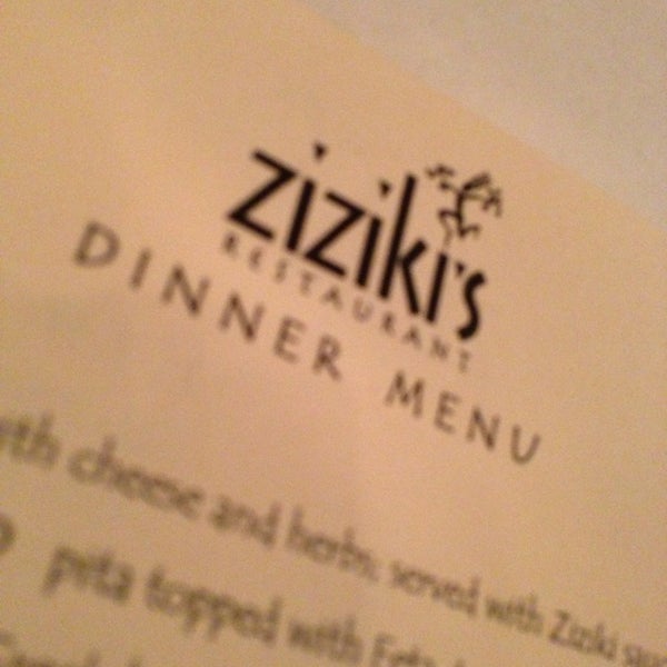 Das Foto wurde bei Ziziki&#39;s Restaurant von Eddie O. am 3/24/2013 aufgenommen