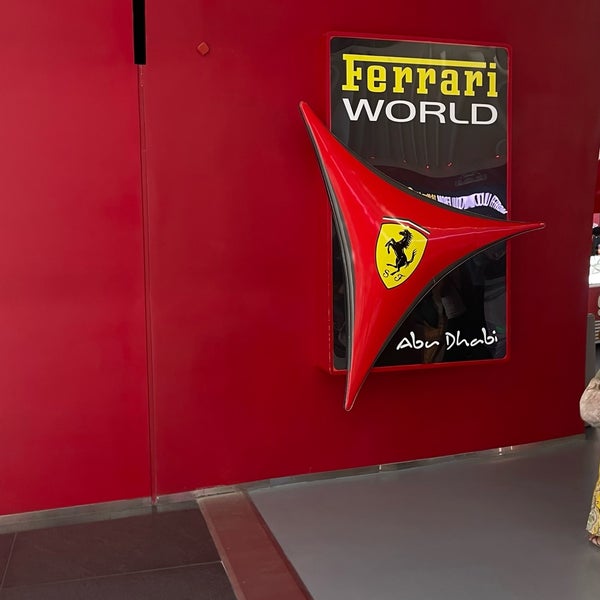 Photo taken at Ferrari World Abu Dhabi by Mohammed on 11/21/2023