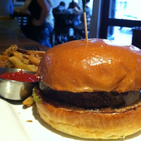 Juicy, meaty burger on hot, buttered brioche? INSANITY!