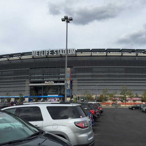 Photo taken at MetLife Stadium by andrew s. on 8/8/2015