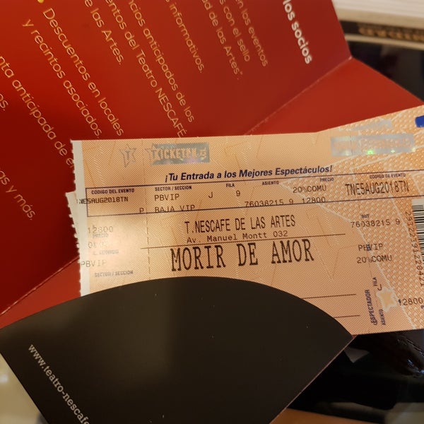Foto tirada no(a) Teatro Nescafé de las Artes por Ale em 8/3/2018