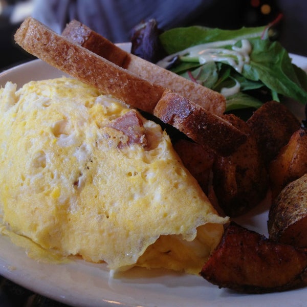 Get the chorizo omelette for brunch. It is so good.