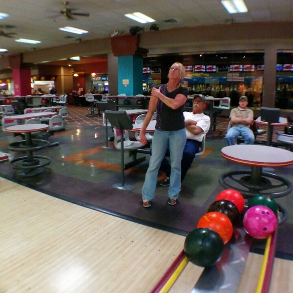 Photo taken at Riverside Bowling Alley by Trisha T. on 5/17/2014