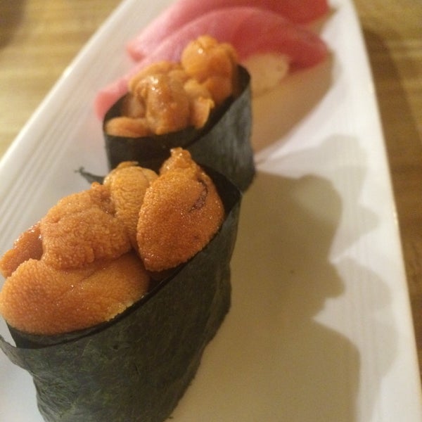 Photo taken at Sushi Ichimoto by Ed C. on 5/9/2015