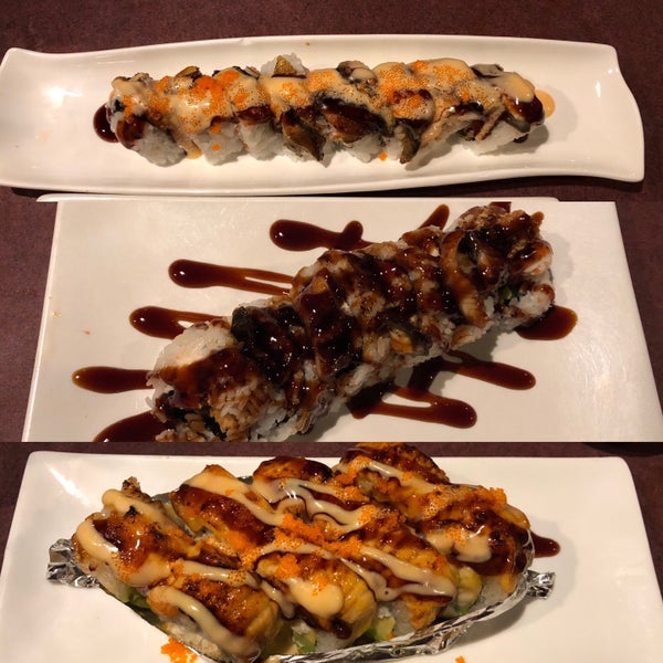 Sushi rolls were huge and the have a wide selection. We had the spicy crispy, lion king, raiders, and  super spider. All were great but the super spider.