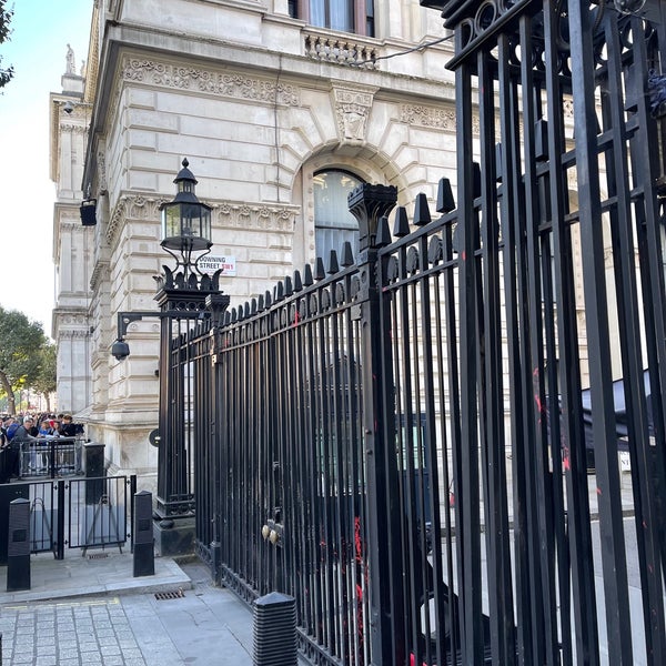 Photo taken at 10 Downing Street by Mark on 9/17/2022