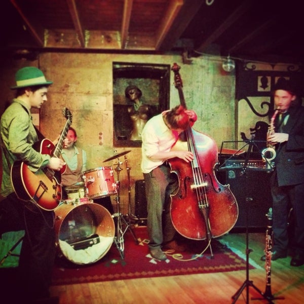 Photo taken at Servant Jazz Quarters by Mark W. on 1/28/2013