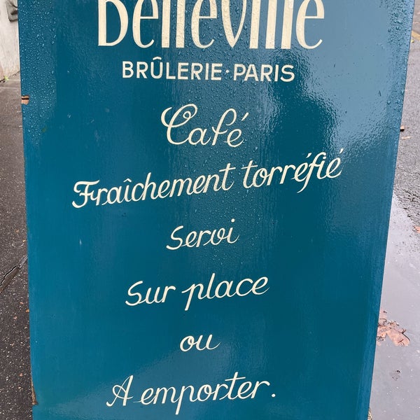Photo taken at Belleville Brûlerie - Paris by Louay K. on 10/14/2022