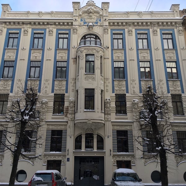 Das Foto wurde bei Art Nouveau Riga von Yegor am 1/6/2017 aufgenommen