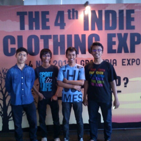 Foto tomada en the 4th Indie Clothing Expo  por Argin Muntaha el 11/3/2012