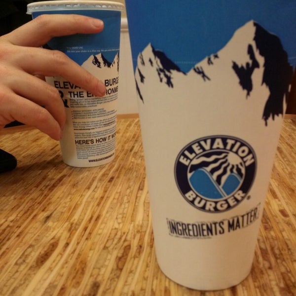 Photo taken at Elevation Burger by Kelechukwu A. on 6/8/2013