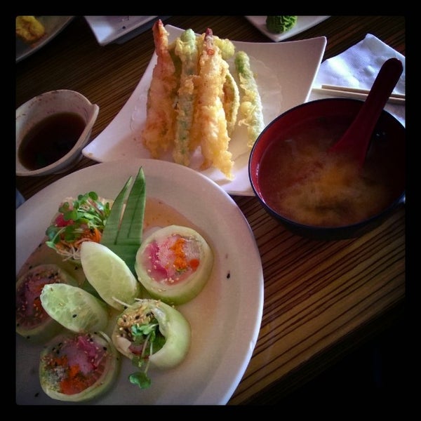 Photo taken at Sushi Dan by Malia S. on 1/28/2014