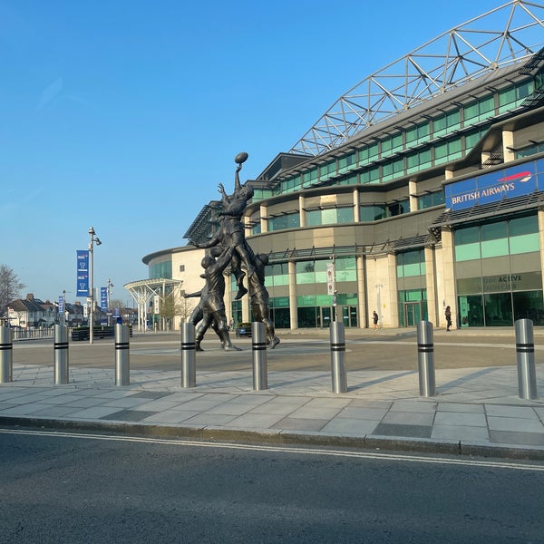 Photo taken at Twickenham Stadium by 🅰️Ⓜ️🅰️ on 3/23/2022
