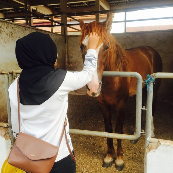 Photo taken at Equestrian Park Putrajaya by Nur A. on 1/3/2016