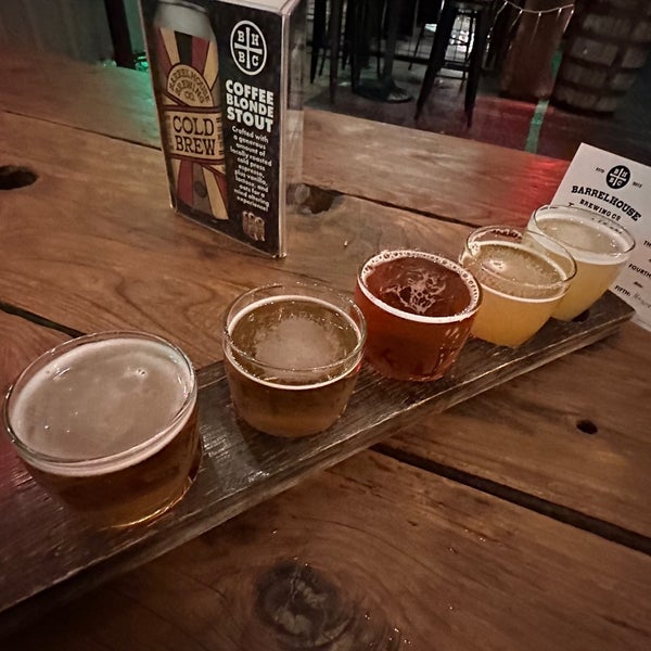 Photo taken at BarrelHouse Brewing Co. - Brewery and Beer Gardens by Denton B. on 12/7/2022