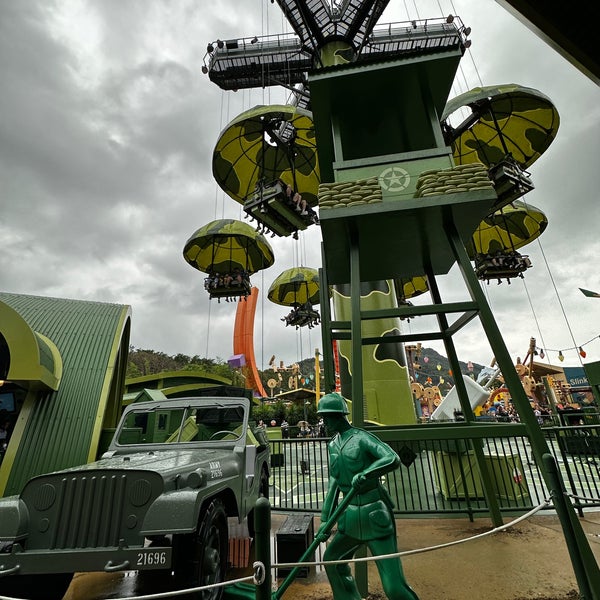 Toy Soldier Parachute Drop Penny's Bay Toy Story Land, Hong Kong