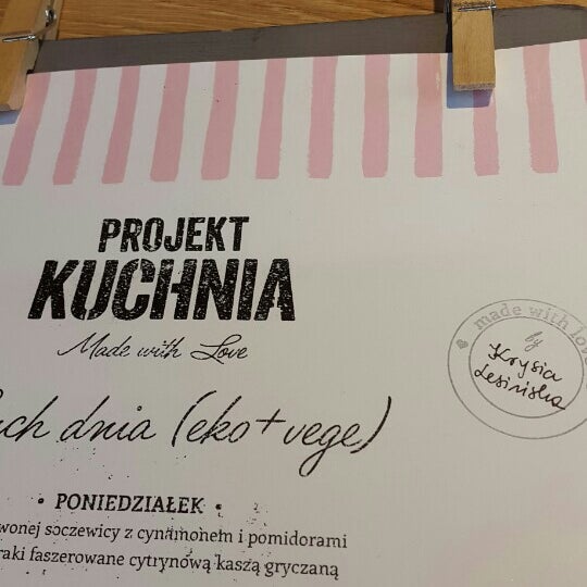 Photo taken at PROJEKT KUCHNIA by Grzech M. on 4/16/2015