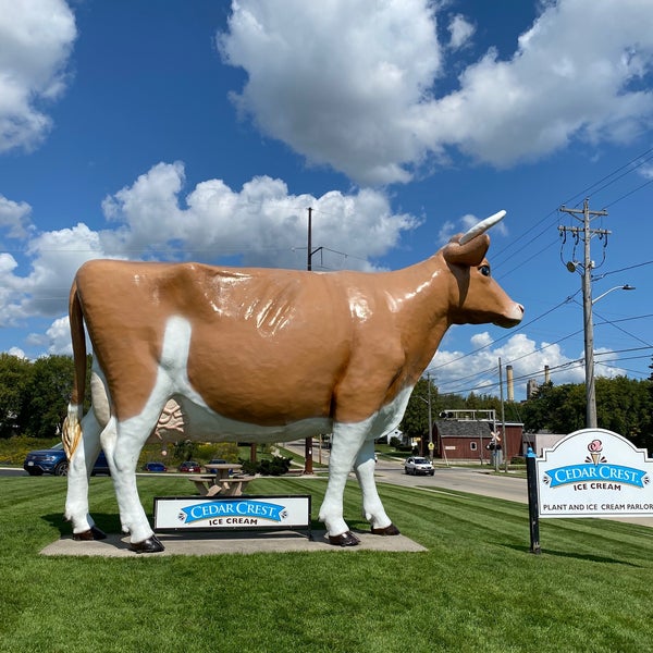 Cedar Crest ice cream Manitowoc, WI