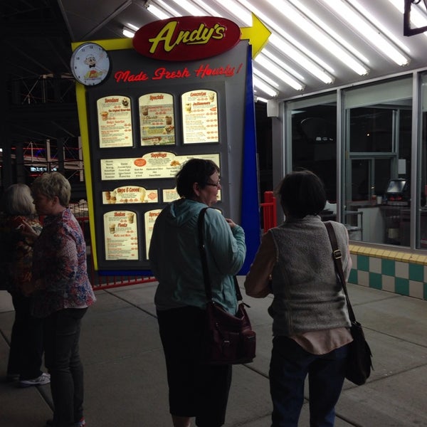 Photo taken at Andy&#39;s Frozen Custard by Timothy B. on 4/24/2014