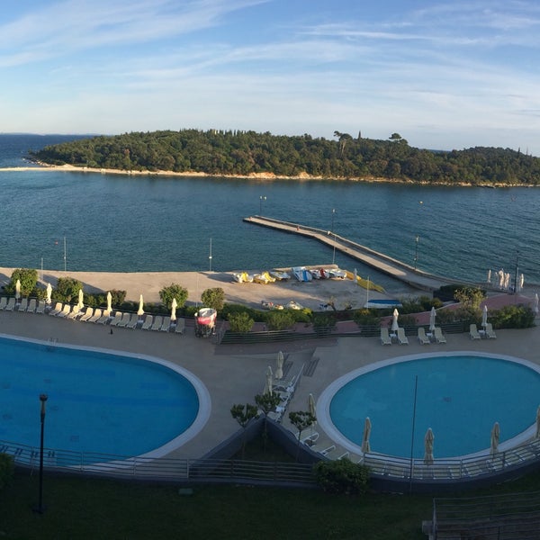 Photo taken at Island Hotel Istra by Aleksandar M. on 5/18/2016