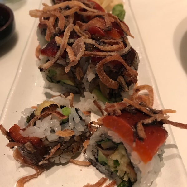 Very knowledgeable about what can be made vegan. My boyfriend and I had an incredible experience! Best vegetable roll I may have ever had!