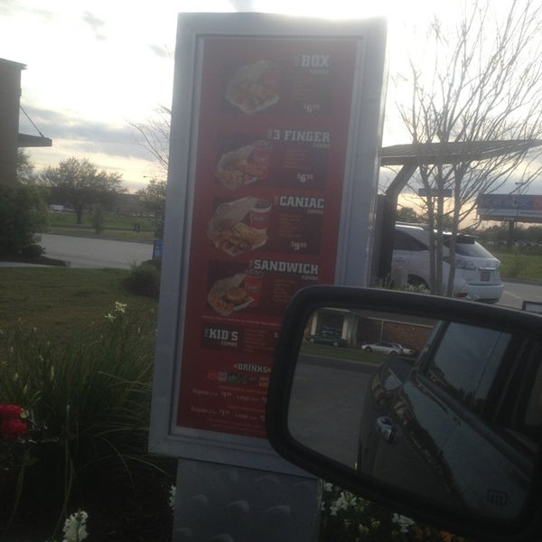 Photo taken at Raising Cane&#39;s Chicken Fingers by Kristian N. on 3/21/2013