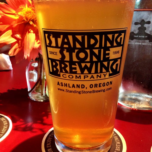 Photo taken at Standing Stone Brewing Company by Brittney A. on 10/23/2015