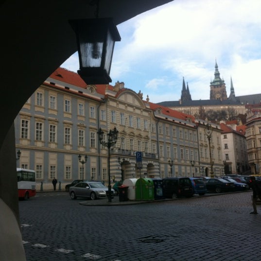 Photo taken at Little Town Budget Hotel Prague by LITTLE TOWN HOTEL on 11/21/2012
