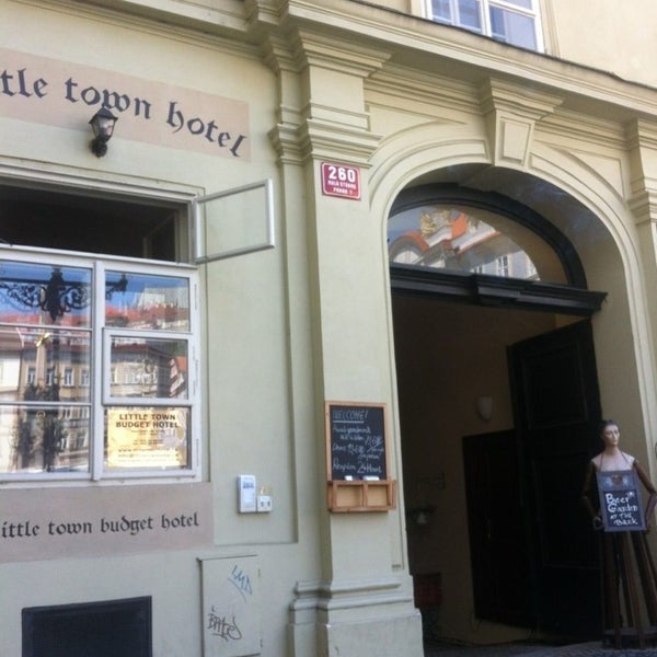 Photo taken at Little Town Budget Hotel Prague by LITTLE TOWN HOTEL on 7/17/2013