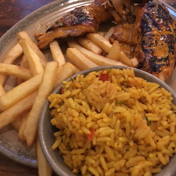 Photo taken at Nando&#39;s by Mine S. on 9/13/2017