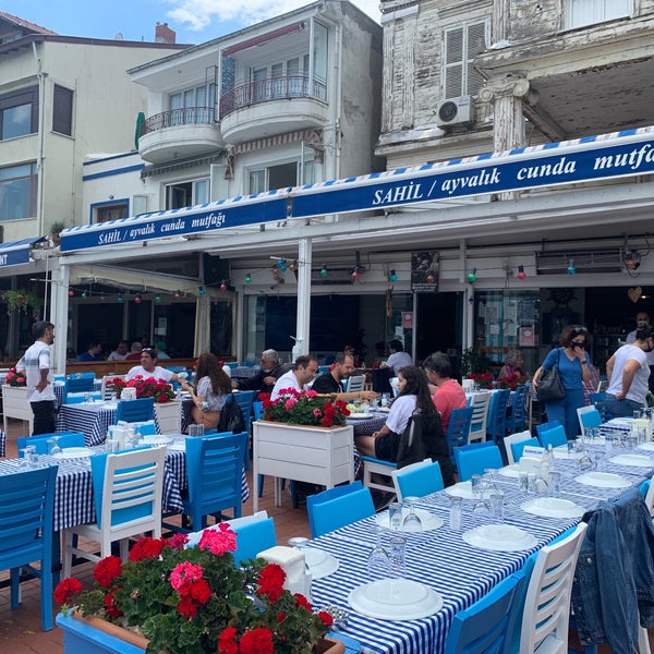 Photo taken at Sahil Restaurant by Şerif Y. on 6/5/2021