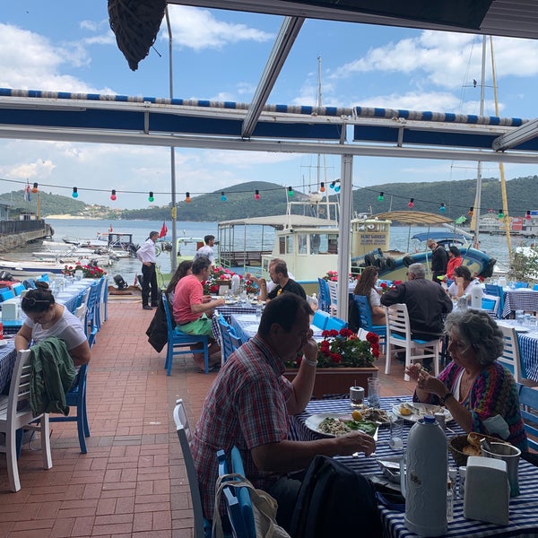 Photo taken at Sahil Restaurant by Şerif Y. on 6/5/2021