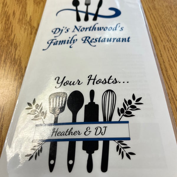 DJ's Northwood's Family Restaurant 332 State Highway 70 E