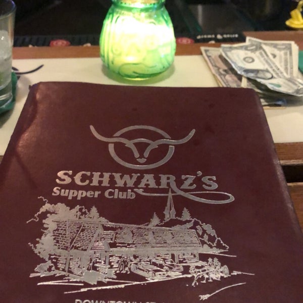 Photo taken at Schwarz Supper Club by Eizabeth R. on 3/16/2019