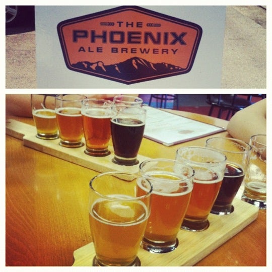Photo taken at The Phoenix Ale Brewery by Omar Z. on 10/20/2012