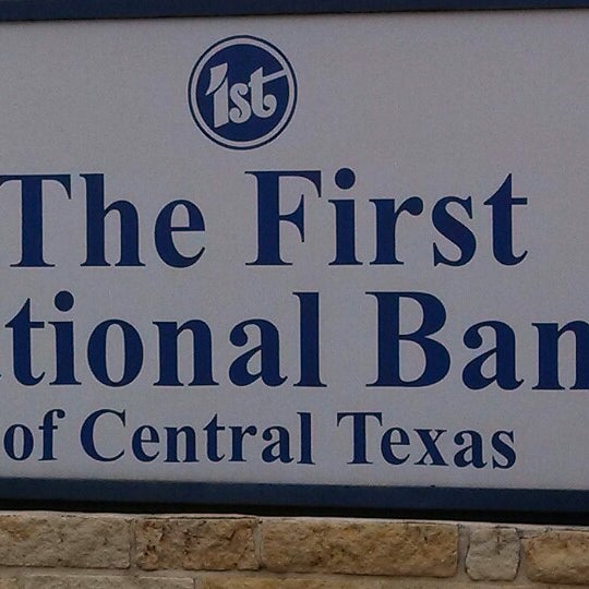 Photos At First National Bank Of Central Texas Building In Hillsboro